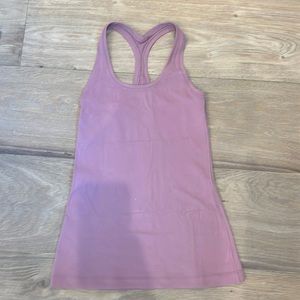Lululemon, Cool racer back, size 4, mauve
